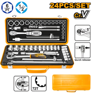 INGCO HKTS12242 Socket 1/2 Inc 24 Pcs Set 