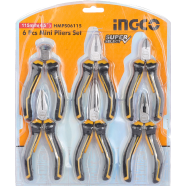 INGCO HMPS06115 Mini Pliers Set 6 Pcs