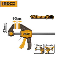 INGCO HQBC01601 Quick Bar Clamp icon