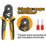 INGCO HRCPG05210 Ratchet Crimping Plier