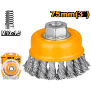 INGCO WB20752 Wire Cup Brush 3 Inch