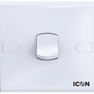 Icon Classic One Gang Two Way Switch - 1390112322