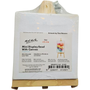 Iconic Mini Display Easel With Canvas 4/4 Inch