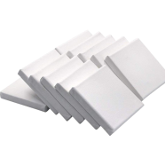 Iconic Premium White Square Canvas 5/5 inch 12pc Pack