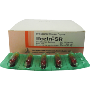 Ifozin-SR 150 mg Plus 0. 5 - 5's Strip Capsule