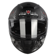 Ignyte-4 Demon Glossy Black With Grey Helmet