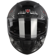 Ignyte-4 Demon Glossy Black With Grey Helmet