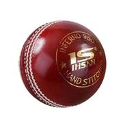 Ihsan 4 Part Cricket Ball - Red 