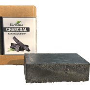 Ikebana Charcoal Handmade Soap ( 90 gm)