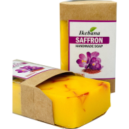 Ikebana Saffron Premium Handmade Soap ( 90 gm)