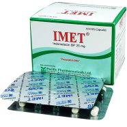 Imet 25 mg Capsule 10'S Strip