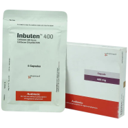 Inbuten 400 mg Capsule 5's Strip icon