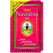 Indian Navratna Herbal Hair Oil, 2.7ml Sachet- Pack of 10 Matha Thanda Rakhe