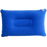 Inflatable Soft Head Travelling And Camping Pillow ,Easy to Use, Portable Comfort And Ultimate Style And Elegant Design (pillow3_1pc_blue) Blue - 1Pcs - 230827802