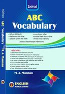 Initial ABC Vocabulary