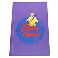 Inkraft Folk Music Purple Notebook