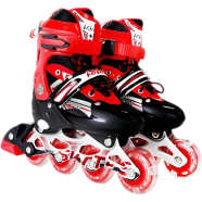 Inline Roller Skates Shoes Red And Black - 1 Pair - (39-42) icon