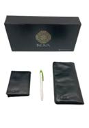 Inova Men's Exclusive Gift Box (Black) - Mobile Wallet, Card Holder, Pen