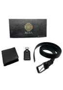 Inova Men's Exclusive Gift Box (Black) - 01 - Money Bag, Key Ring, Belt icon