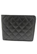 Inova Black Sewing Premium Leather Wallet - LW05