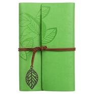 Inscripto Green Leaf Print Diary