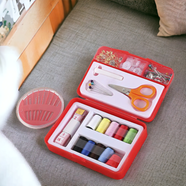 Travel Sewing Box With Color Needle Threads