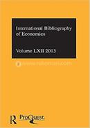 International Bibliography of Economics