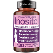 Intimate Rose Myo-Inositol and D-Chiro Inositol Supplement - 120 Veg Capsules