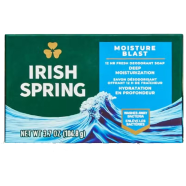 Irish Spring Moisture Blast Deodorant Soap 104.8 gm - 139701366