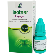 Isotear 0.25 Percent, 0.3 Percent Ophthalmic Gel 10 ml Drop