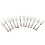 Italiano Fork Spoon Set of 12 pieces - Golden Leaf - 919227 icon