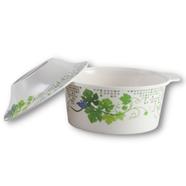 Italiano Modern Cover Bowl With Lid Snowdrop - 10 - 899199