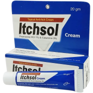 Itchsol 1 Percent 3 Percent Cream 20gm Tube