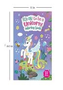 It's Ok To Be A Unicorn Coloring book