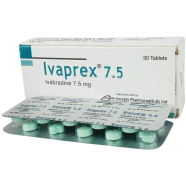 Ivaprex 7.5 mg Tablet 10's Strip