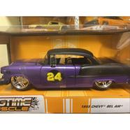 JADA – Die Cast 1:24 – Bigtime Muscle 1955 Chevy Bel Air – Perple image