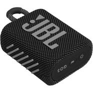 JBL Go 3 Portable Waterproof Bluetooth Speaker - Black - Go 3