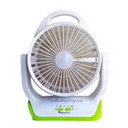 JOYKALY YG-729 Portable Rechargeable 8 Inches Fan with LED Ligh