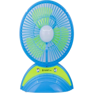 JY SUPER JY-6880 Rechargeable AC/DC Lithium Battery Multiple Modes Portable Table Fan With Light