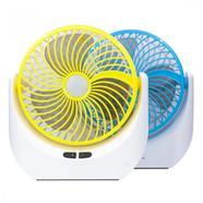 JY Super lithium rechargeable mini table fan with LED light - JY-1880 image