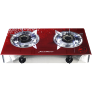 JadRoo Imported Tempered Glass Auto 2 Burner Gas Stove - JR-GS 141