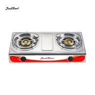 Jadroo Imported Stainless Steel Auto Double Burner Gas Stove - 2ZESS20L