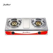 Jadroo Imported Stainless Steel Auto Double Burner Gas Stove - 2ZESS20L image
