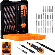 Jakemy JM-8160 33-in-1 Precision Screwdriver Set with Flexible Shaft, Anti-Slip Handle 