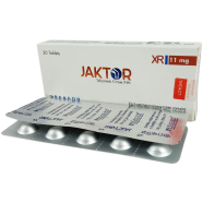 Jaktor XR 11 mg Tablet–10's Strip