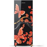 Jamuna JE-XXB-LS51I300 QD Glass Refrigerator Red Butterfly