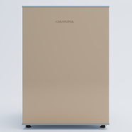 Jamuna JE-XX-1B5JF Glass Refrigerator Glossy Shining Copper Golden