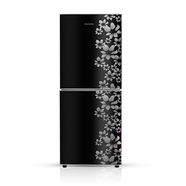 Jamuna JR-UES626300 Refrigerator Glossy Shining Black Flower