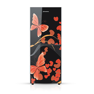 Jamuna JR-UES632900 CD Refrigerator Red Butterfly