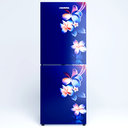 Jamuna JR-XXB-LS63B8 QD Glass Refrigerator Blue Almond